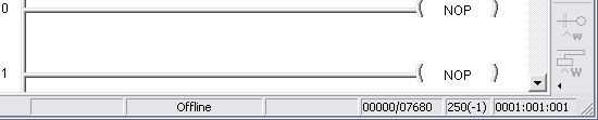 DirectSoft5 Online Status Bar