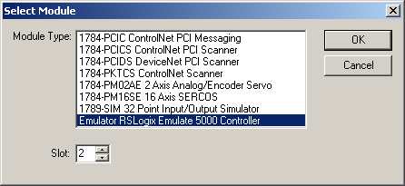 RSEmulator 02 Select Emulator Controller