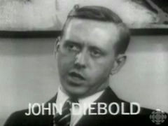 John Diebold 1964 interview
